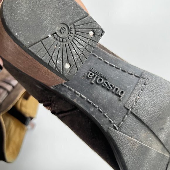 Bussola Reikia‎ Vik Dark Brown Suede Ankle Boots Womens Size 40 US 9.5 10… - Picture 10 of 11